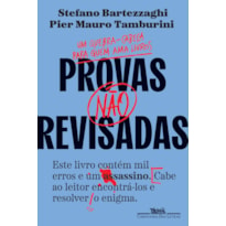 Provas não revisadas - um quebra-cabeça para quem ama livros
