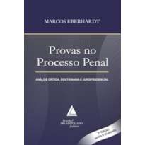 PROVAS NO PROCESSO PENAL