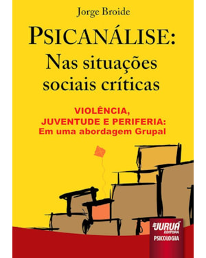 PSICANÁLISE: NAS SITUAÇÕES SOCIAIS CRÍTICAS - VIOLÊNCIA, JUVENTUDE E PERIFERIA: UMA ABORDAGEM GRUPAL
