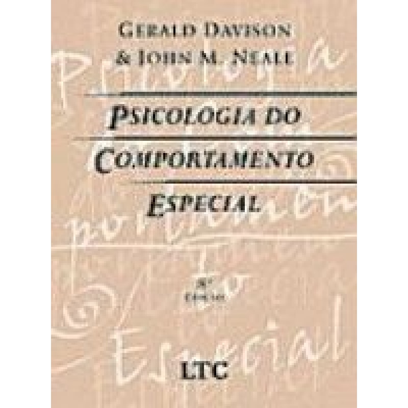 PSICOLOGIA DO COMPORTAMENTO ESPECIAL 8º