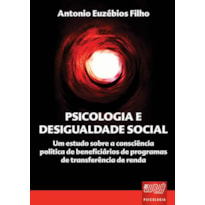 PSICOLOGIA E DESIGUALDADE SOCIAL - UM ESTUDO SOBRE A CONSCIÊNCIA POLÍTICA DE BENEFICIÁRIOS DE PROGRAMAS DE TRANSFERÊNCIA DE RENDA