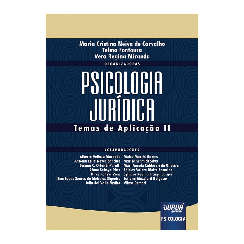 PSICOLOGIA JURÍDICA - TEMA DE APLICAÇÃO II