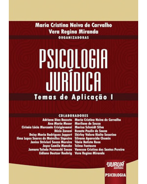 PSICOLOGIA JURÍDICA - TEMAS DE APLICAÇÃO I