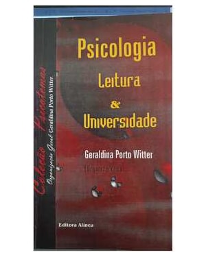 PSICOLOGIA LEITURA E UNIVERSIDADE - 1ª