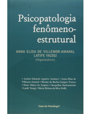 PSICOPATOLOGIA FENOMENO-ESTRUTURAL - 1ª