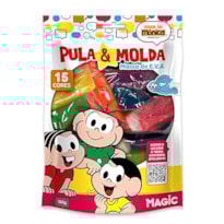 PULA E MOLDA (MASSA DE EVA) 150G - TURMA DA MÔNICA