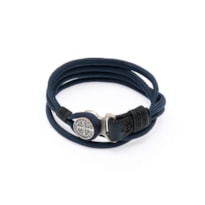 PULSEIRA SÃO BENTO PARACORD AZUL TAMANHO M
