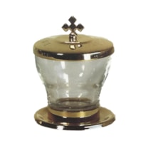 PURIFICATORIO DOURADO 8,5CM DE ALTURA