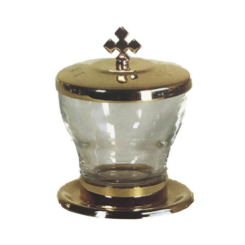 PURIFICATORIO DOURADO 8,5CM DE ALTURA