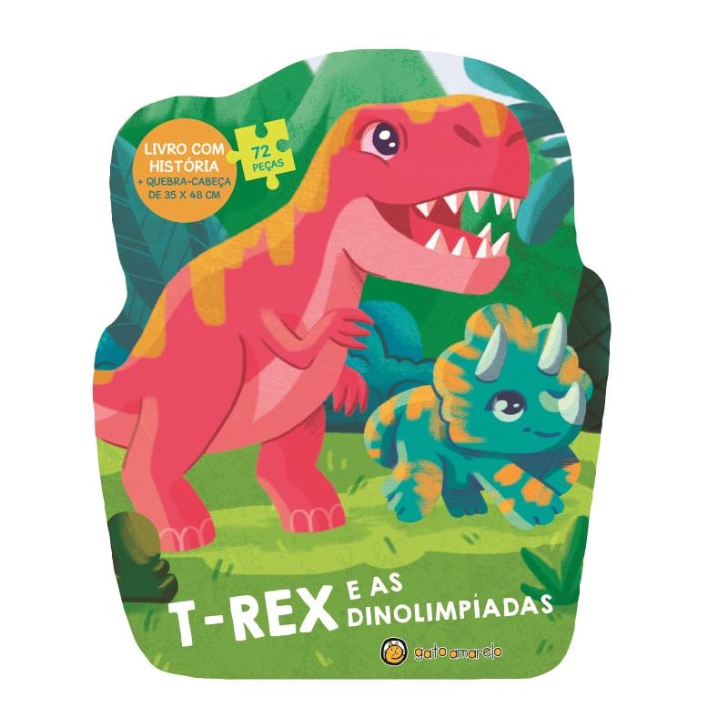 Puzzlemania - T-rex e as Dinolimpíadas