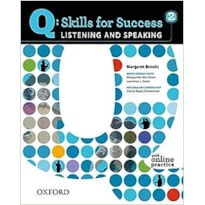 Q - SKILLS FOR SUCCESS 2 LISTENING E SPEAKING STUDENT BOOK ACCESS CODE CARD - 1ª
