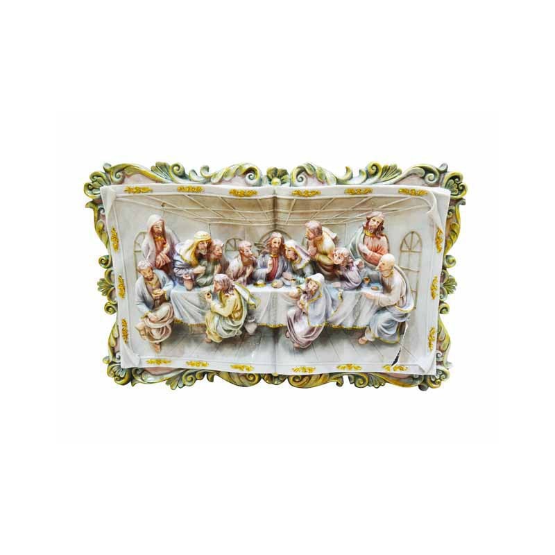 QUADRO SANTA CEIA 18CM DEALTURA