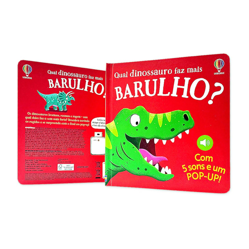 QUAL DINOSSAURO FAZ MAIS BARULHO?