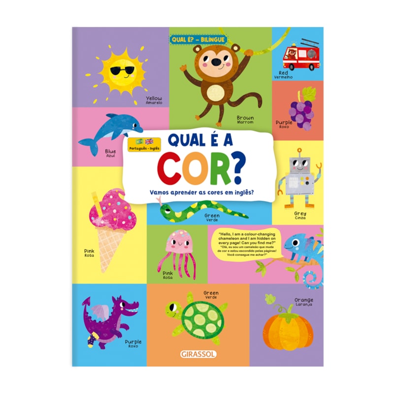 QUAL É A COR? - VAMOS APRENDER AS CORES EM INGLÊS?