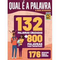 QUAL É A PALAVRA & MAIS ATIVIDADES