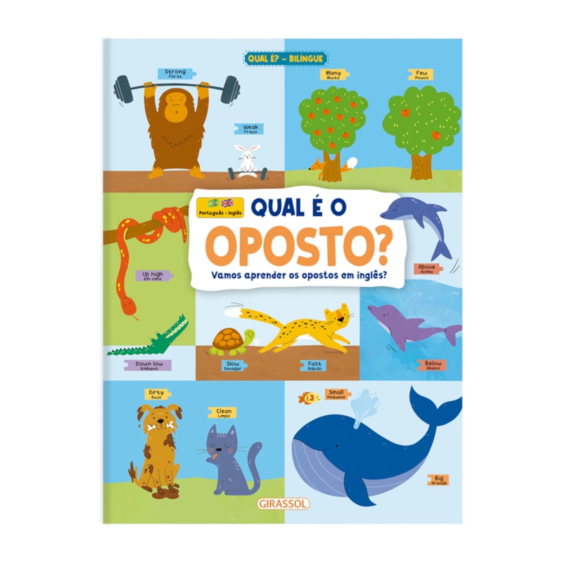 QUAL É O OPOSTO? - VAMOS APRENDER OS OPOSTOS EM INGLÊS?