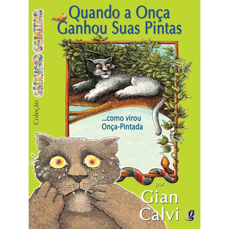 QUANDO A ONÇA GANHOU SUAS PINTAS... COMO VIROU ONÇA PINTADA