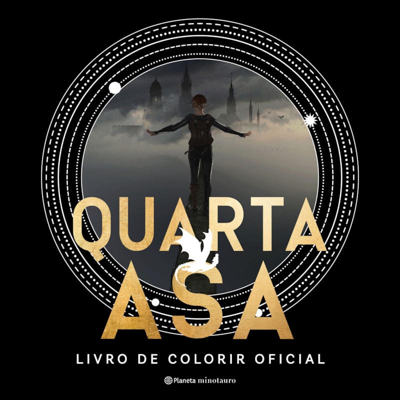 QUARTA ASA: LIVRO DE COLORIR OFICIAL: ILUSTRAÇÕES COMO REFERÊNCIA