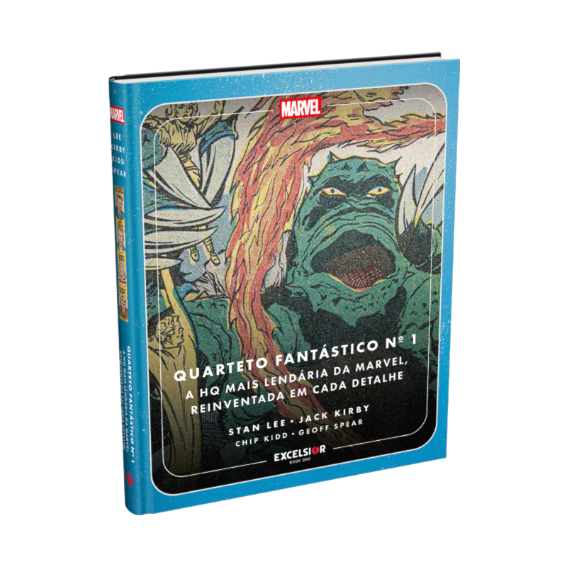 QUARTETO FANTÁSTICO Nº 1 - A HQ MAIS LENDÁRIA DA MARVEL, REINVENTADA EM CADA DETALHE