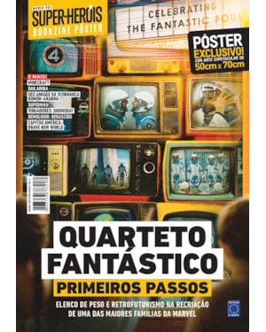QUARTETO FANTÁSTICO: PRIMEIROS PASSOS - SUPERPÔSTER MUNDO DOS SUPER-HERÓIS