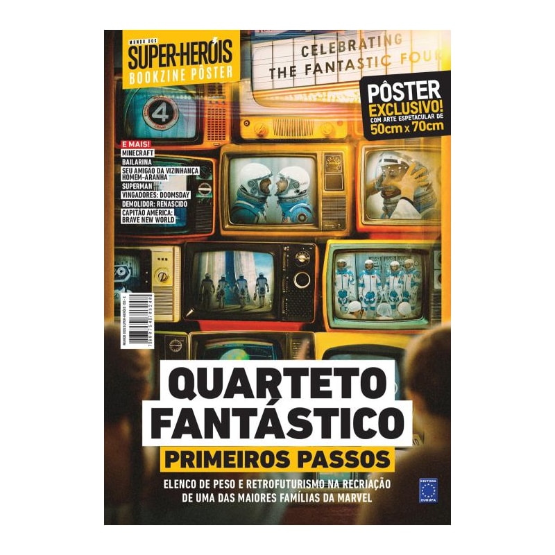 QUARTETO FANTÁSTICO: PRIMEIROS PASSOS - SUPERPÔSTER MUNDO DOS SUPER-HERÓIS