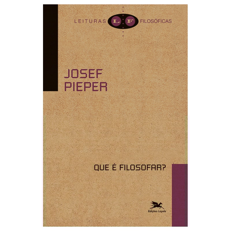 QUE É FILOSOFAR?