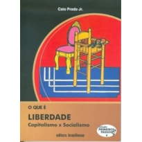 QUE E LIBERDADE, O - PRIMEIROS PASSOS - 15ª