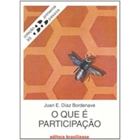 QUE E PARTICIPACAO, O - PRIMEIROS PASSOS - 1