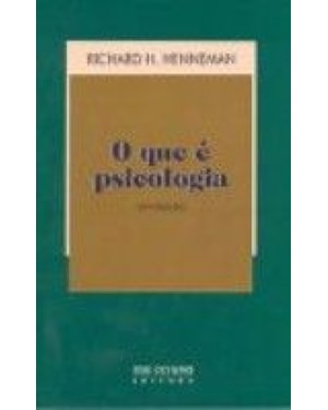 QUE E PSICOLOGIA, O - 21