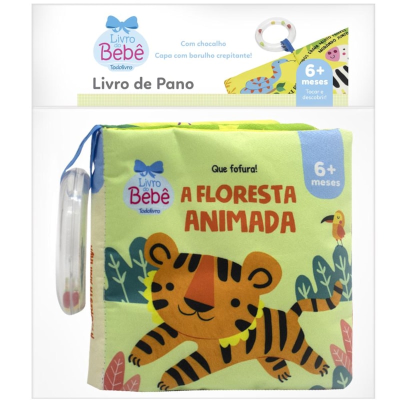 QUE FOFURA II - UM LIVRO DE PANO: A FLORESTA ANIMADA
