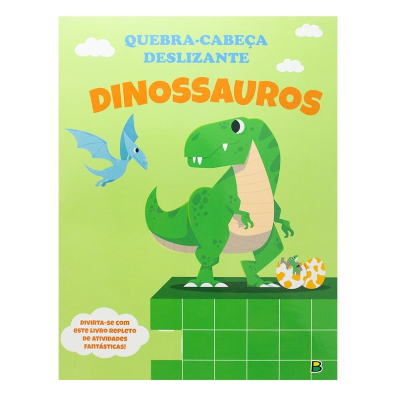 QUEBRA-CABEÇA DESLIZANTE: DINOSSAUROS