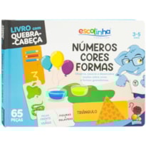 QUEBRA-CABEÇA DOS NÚMEROS, CORES E FORMAS