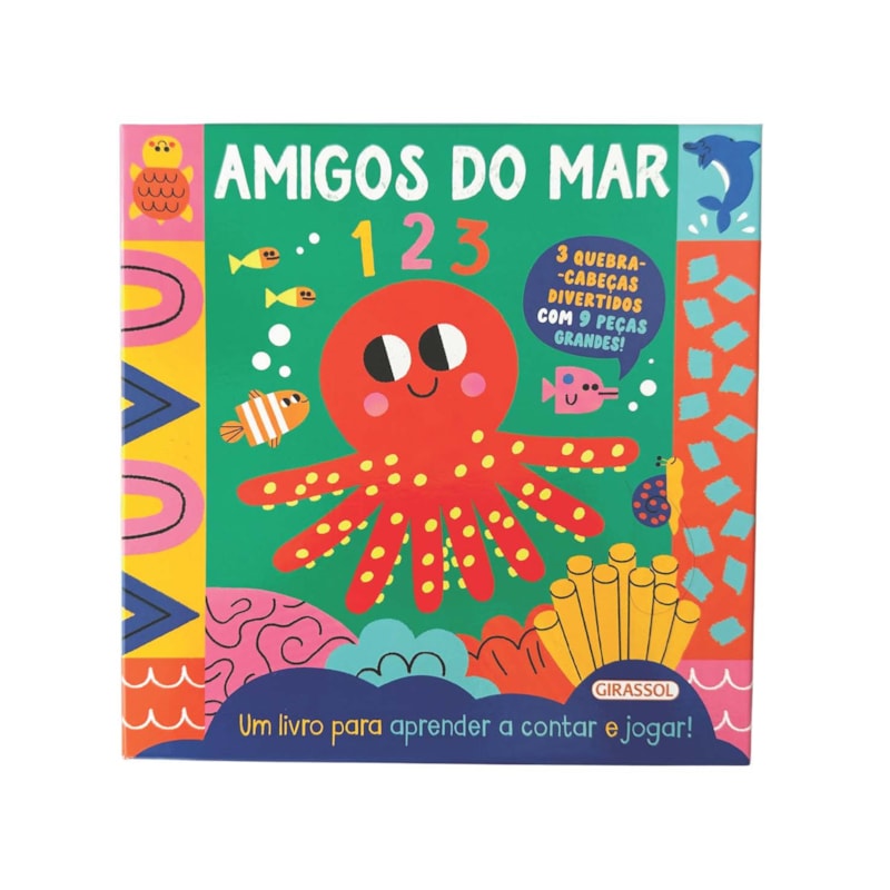 QUEBRA-CABEÇA EM AÇÃO: AMIGOS DO MAR - 1 2 3