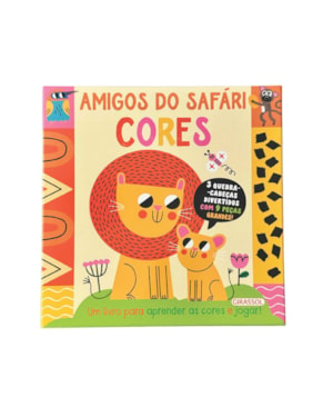 QUEBRA-CABEÇA EM AÇÃO: AMIGOS DO SAFÁRI - CORES