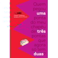 QUEM PEGOU UMA PONTA DO MEU CHAPÉU DE TRÊS PONTAS QUE AGORA SÓ TEM DUAS?