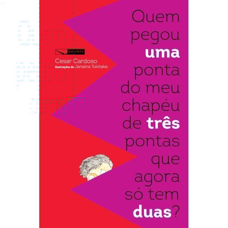 QUEM PEGOU UMA PONTA DO MEU CHAPÉU DE TRÊS PONTAS QUE AGORA SÓ TEM DUAS?