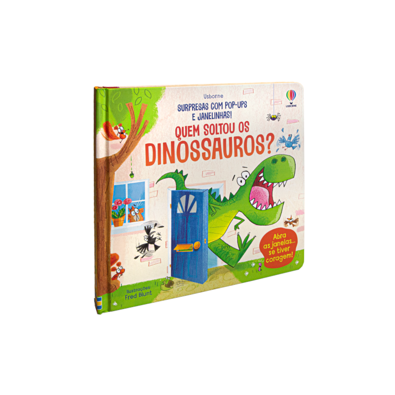 QUEM SOLTOU OS DINOSSAUROS?: LIVROS POP-UP