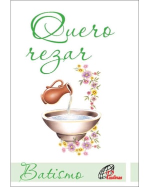 Quero rezar - batismo (verde)