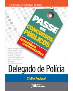 QUESTÕES COMENTADAS: DELEGADO DE POLÍCIA - 1ª EDIÇÃO DE 2012