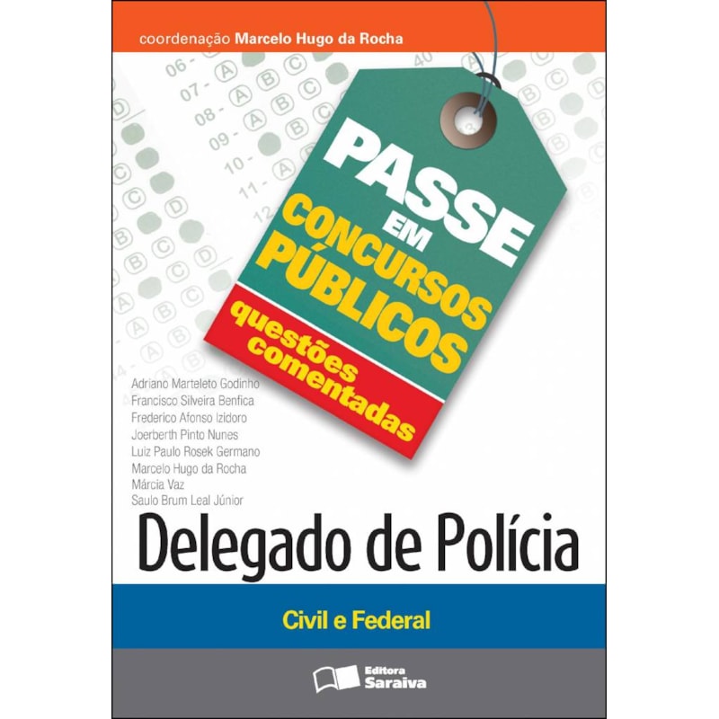 QUESTÕES COMENTADAS: DELEGADO DE POLÍCIA - 1ª EDIÇÃO DE 2012