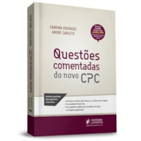 QUESTÕES COMENTADAS DO NOVO CPC