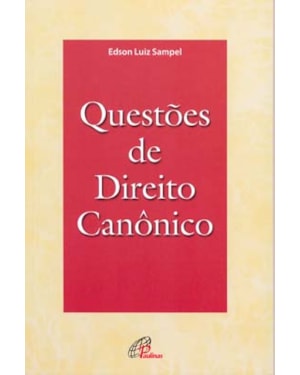 QUESTÕES DE DIREITO CANÔNICO