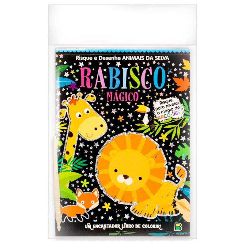 RABISCO MÁGICO: ANIMAIS DA SELVA