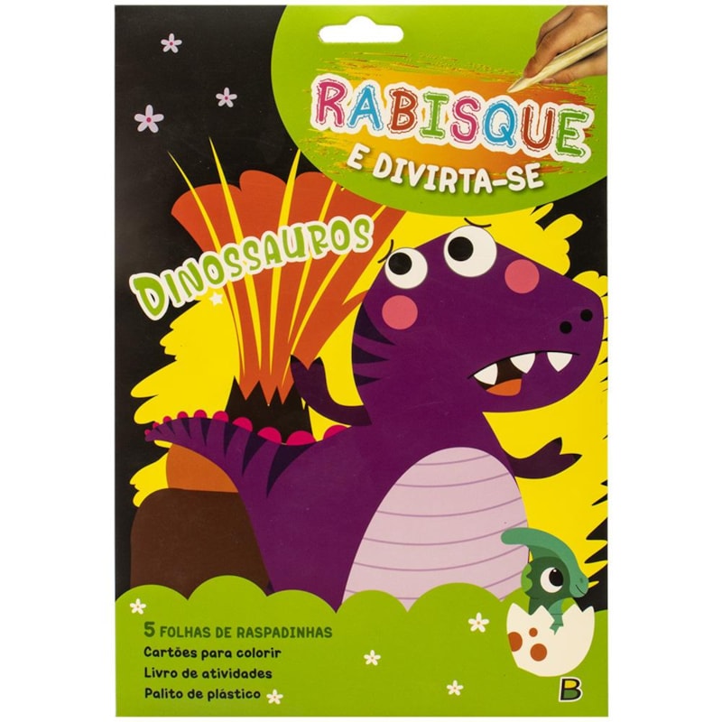 RABISQUE E DIVIRTA-SE! DINOSSAUROS