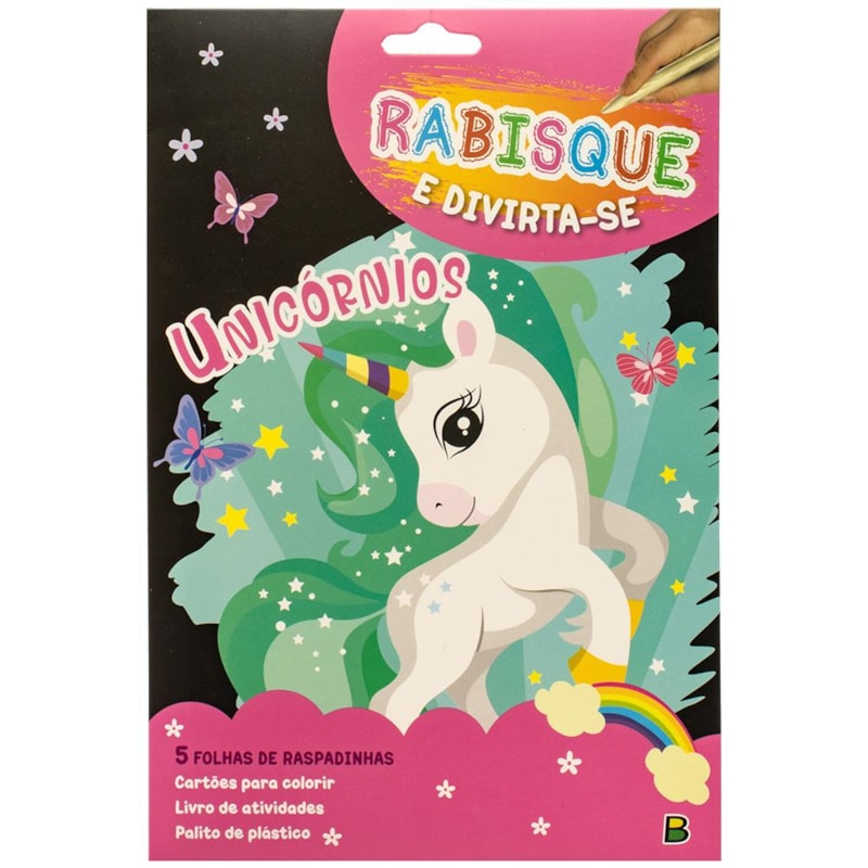 RABISQUE E DIVIRTA-SE! UNICÓRNIOS