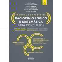 RACIOCÍNIO LÓGICO E MATEMÁTICA PARA CONCURSOS - MANUAL COMPLETO - 3ª ED - 2020