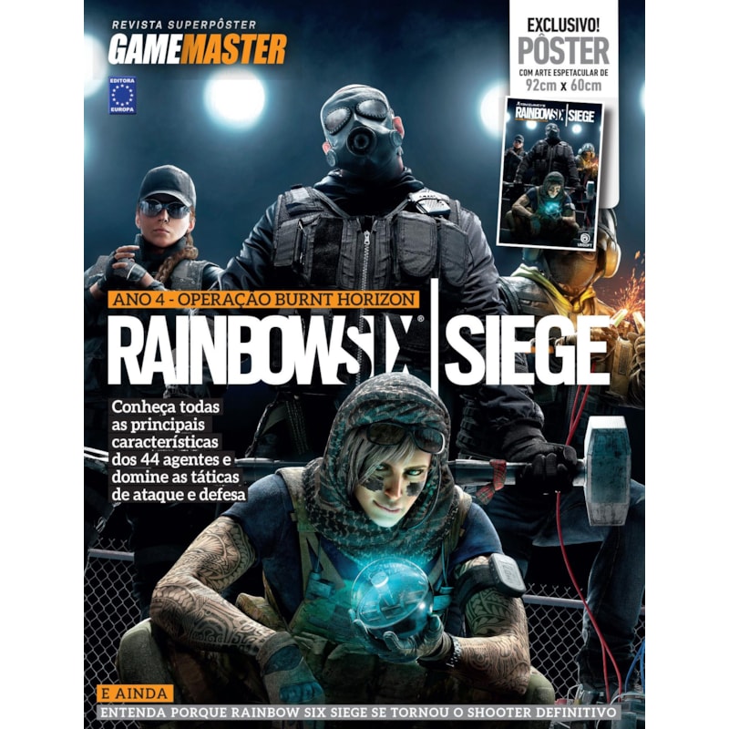 RAINBOW SIX - SUPERPÔSTER GAME MASTER