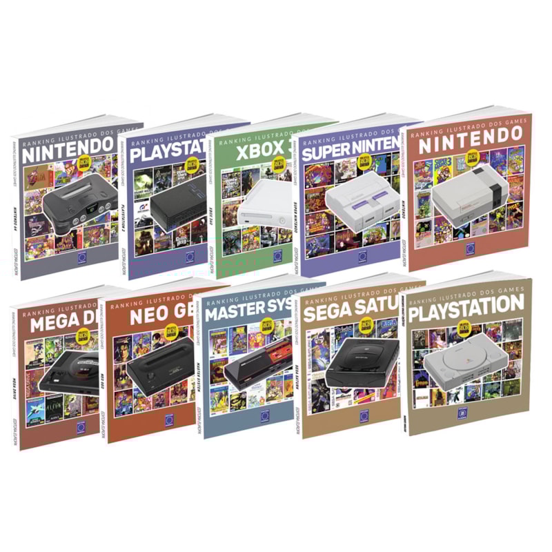 RANKING ILUSTRADO DOS GAMES (COLEÇÃO - 10 VOLUMES)