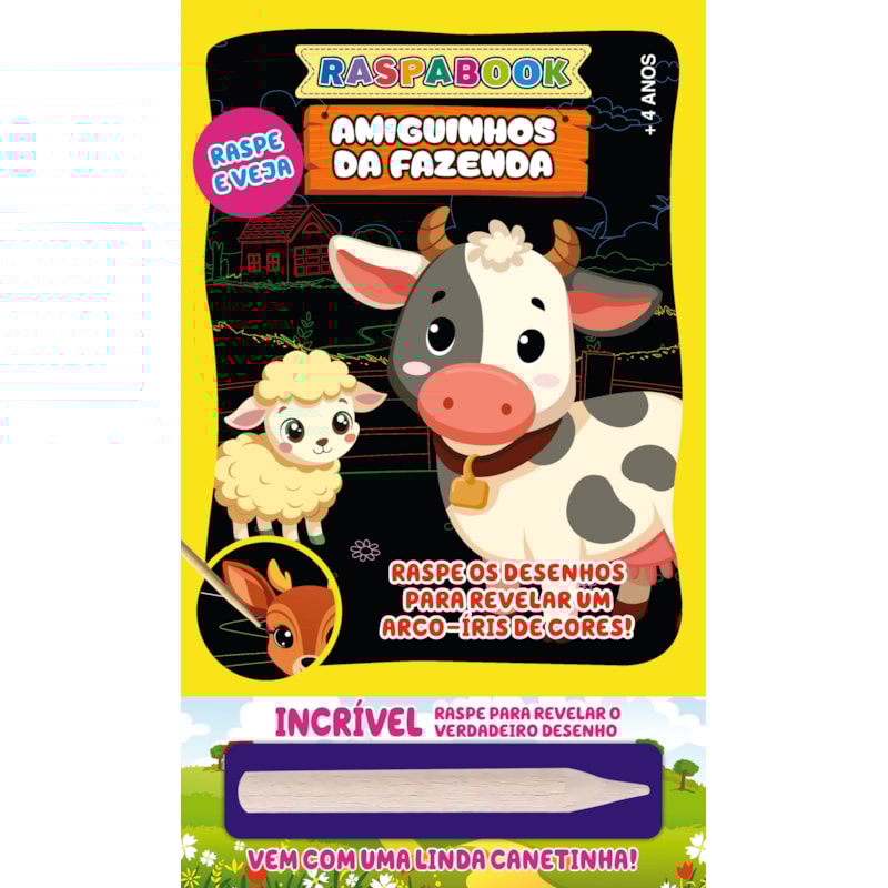 RASPABOOK AMIGUINHOS DA FAZENDA