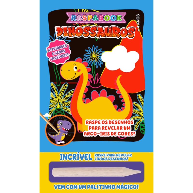 RASPABOOK DINOSSAUROS